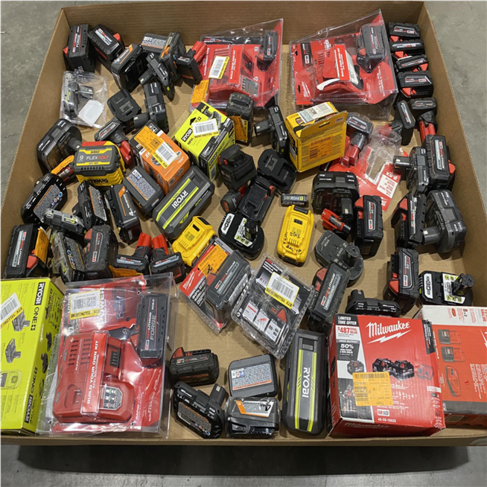 Dallas Location - As-Is Battery Tool Pallet