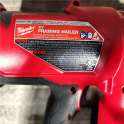 HOUSTON LOCATION - AS-IS Milwaukee 2744-20 M18 FUEL 3-1/2 in. 18V 21-Degree Lithium-Ion Brushless Cordless Framing Nailer (Tool-Only)