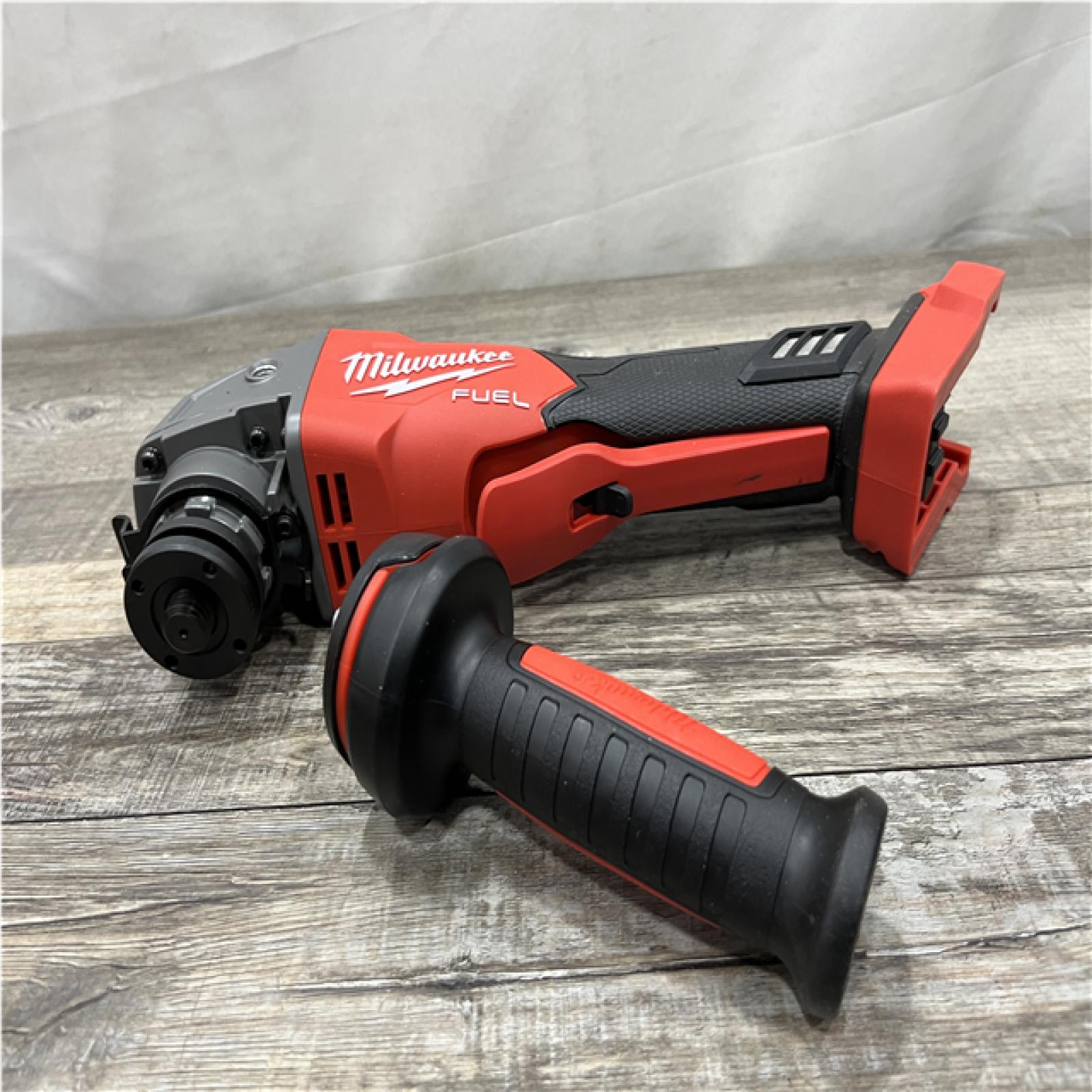 AS-IS Milwaukee FUEL 18V Lithium-Ion Brushless Cordless 4-1/2 in./5 in. Grinder with Variable Speed & Paddle Switch (Tool-Only)
