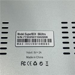 AS-IS SuperBOX S6 Ultra Media Player with Remote