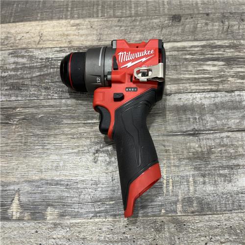 AS-IS Milwaukee FUEL 12V Lithium-Ion Brushless Cordless 1/2 in. Drill Driver (Tool-Only)