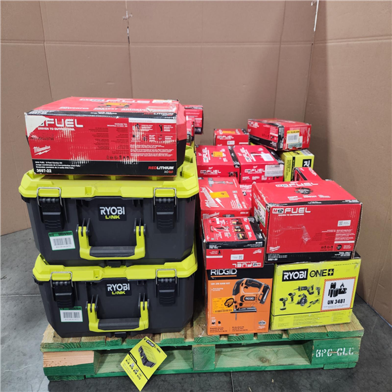 California AS-IS Tool Pallet