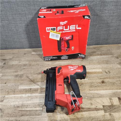 HOUSTON LOCATION - AS-IS Milwaukee FUEL 18-Volt Lithium-Ion Brushless Cordless Gen II 18-Gauge Brad Nailer (Tool-Only)