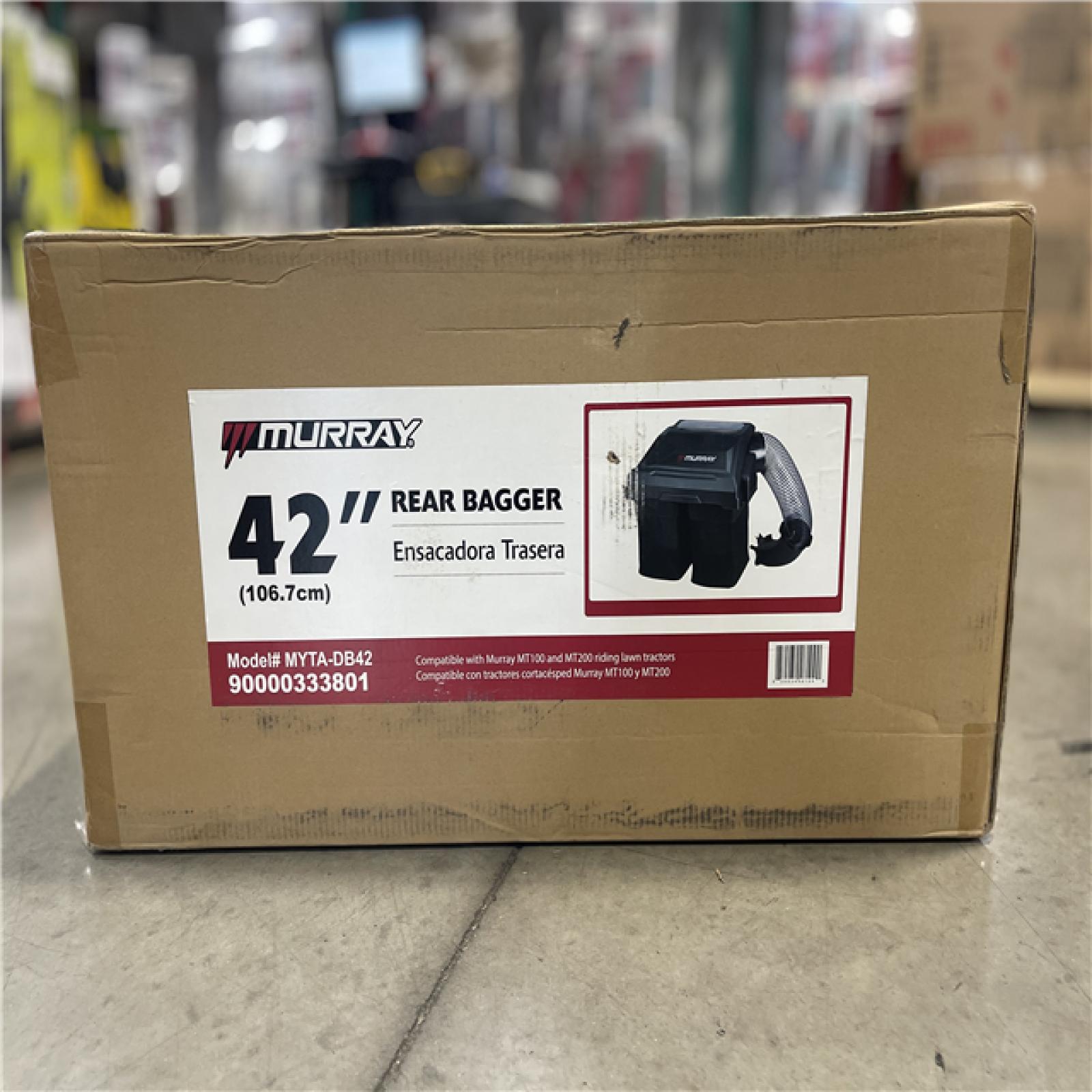 DALLAS LOCATION- NEW!- Murray Double Bagger for Riding Tractors with 42 in. Deck