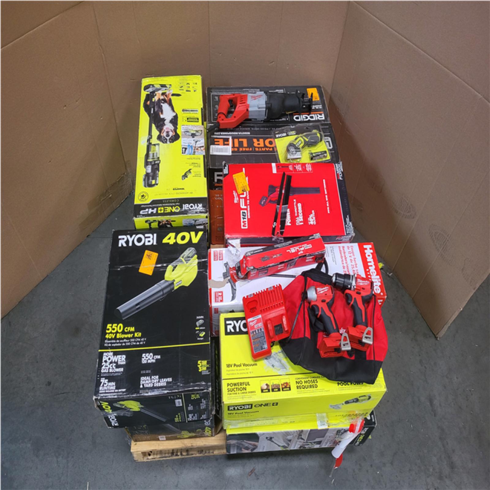 CALIFORNIA AS-IS TOOL PALLET