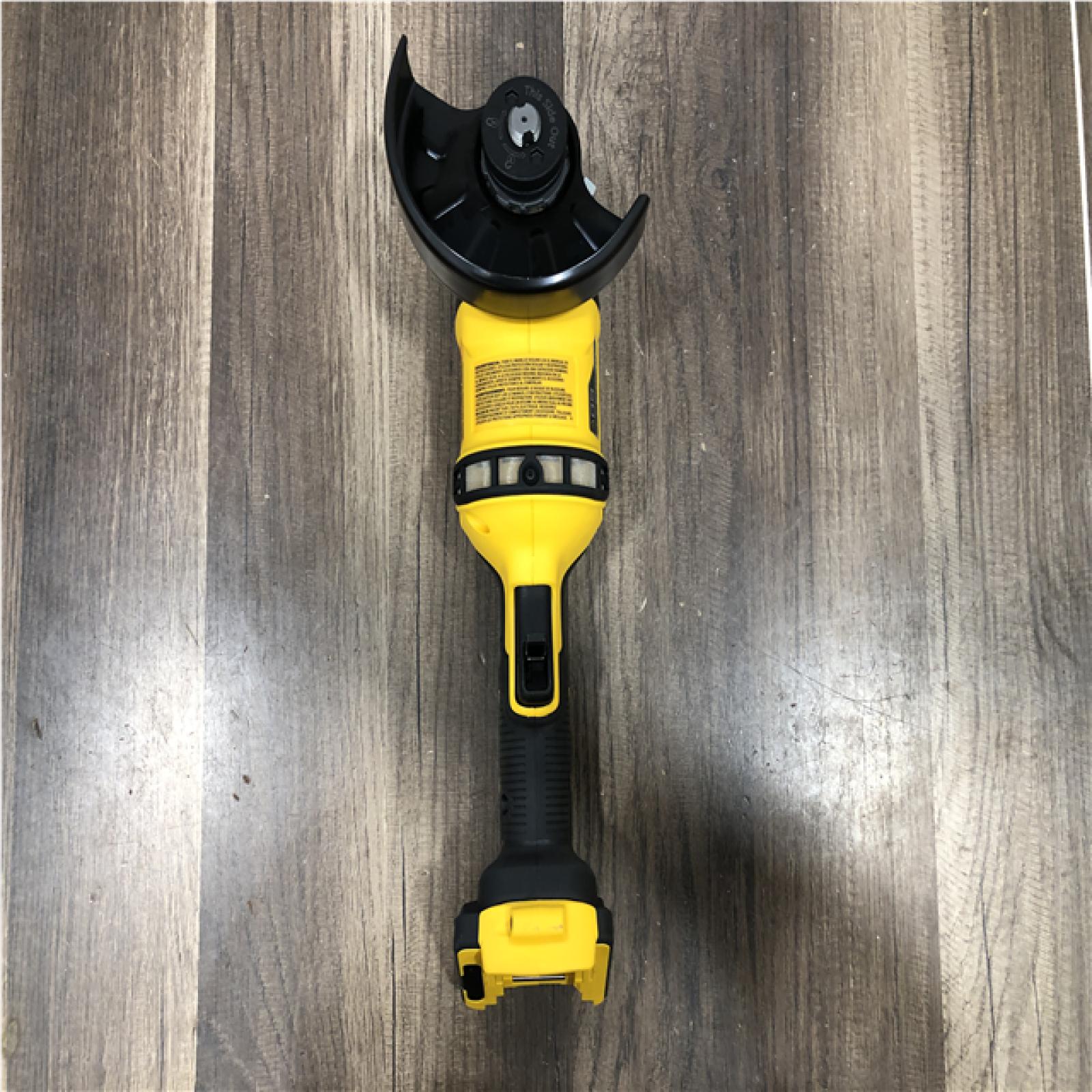 AS-IS DEWALT FLEXVOLT 60V MAX Cordless Brushless 4.5 in. to 6 in. Small Angle Grinder with Kickback Brake (Tool Only)