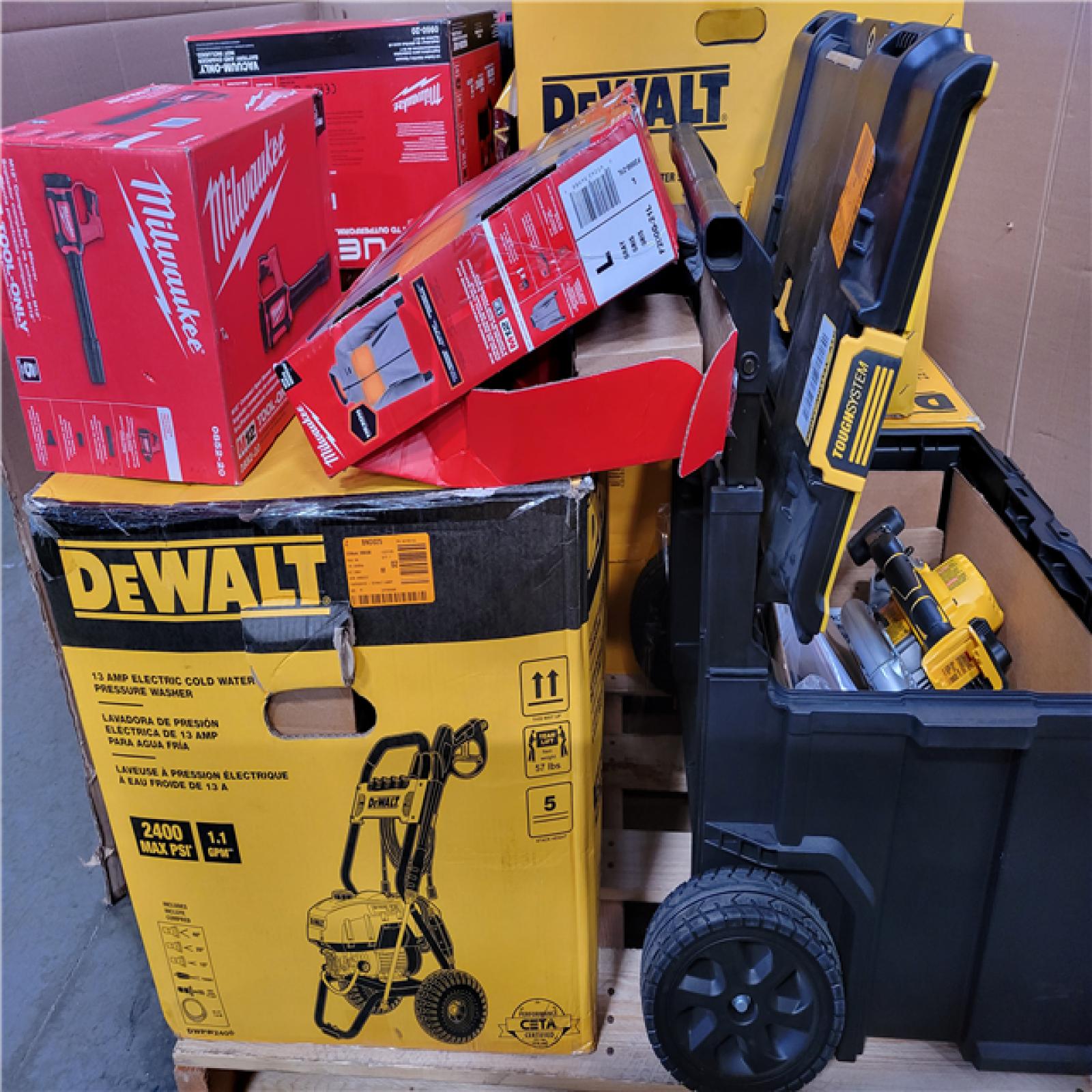 CALIFORNIA AS-IS TOOL PALLET