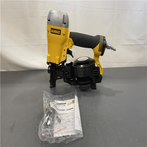 AS-IS - DeWalt 1-3/4 in. 15 Degree Pneumatic Coil Roofing Nailer