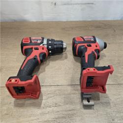 AS-IS Milwaukee 18V Cordless Drill Driver/Impact Driver Combo Kit