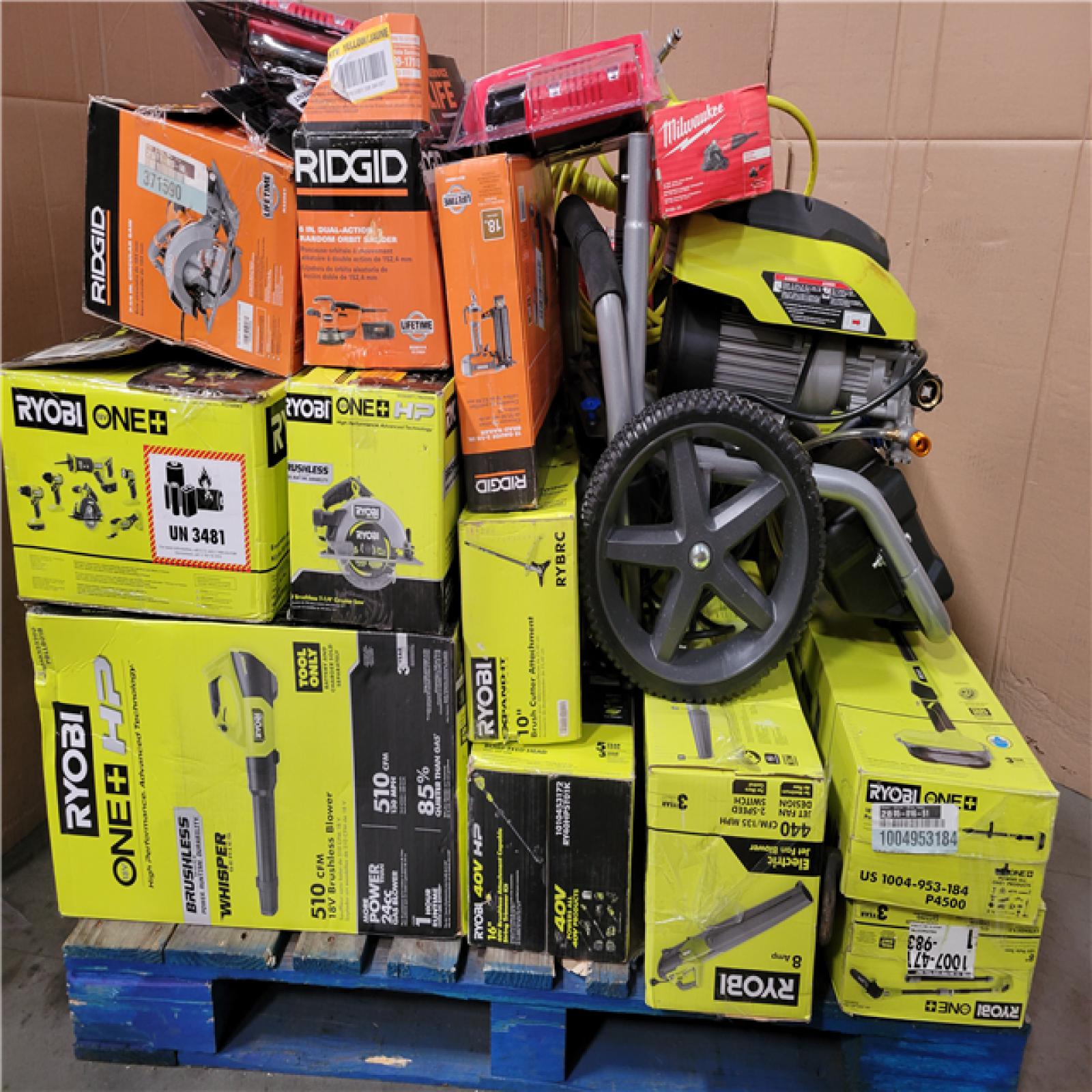 CALIFORNIA AS-IS TOOL PALLET