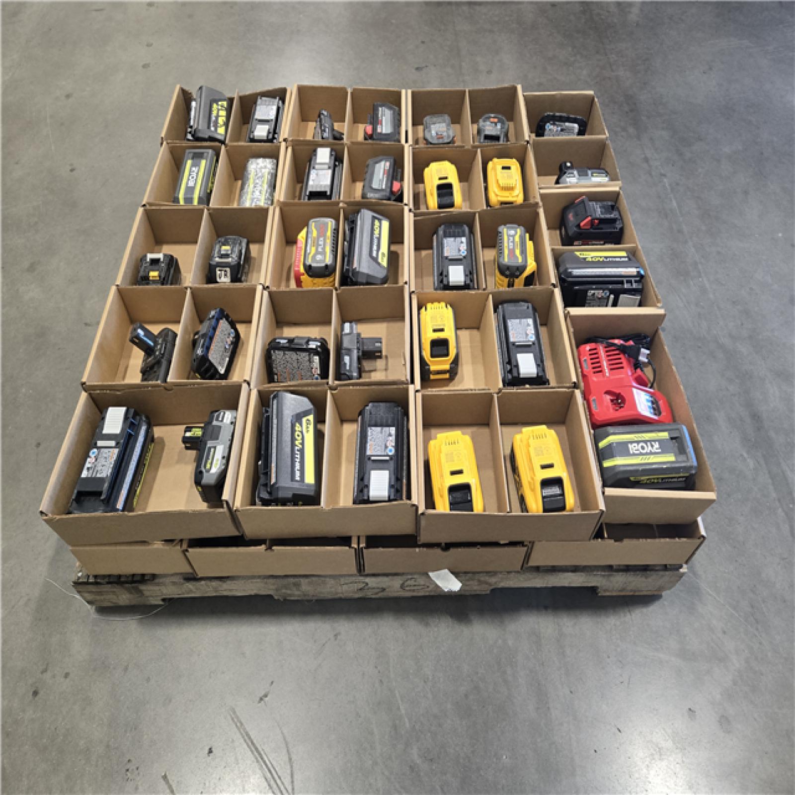 DALLAS LOCATION- AS-IS BATTERY PALLET