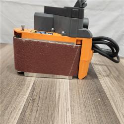 RIDGID 6.5 Amp Corded 3 in. x 18 in. Heavy-Duty Variable Speed Belt Sander with AIRGUARD Technology