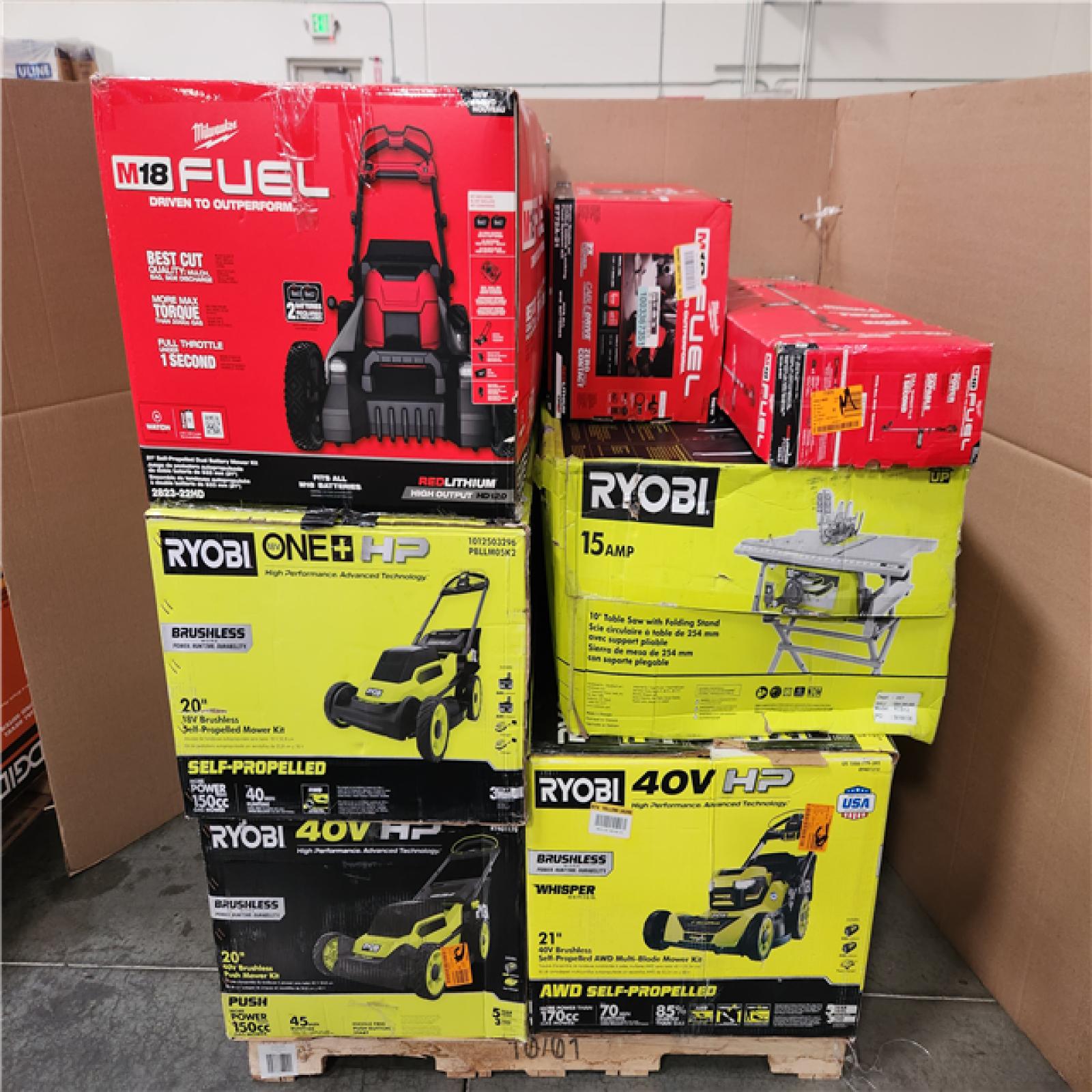 CALIFORNIA AS-IS TOOL PALLET