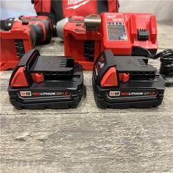 AS-IS Milwaukee 18V Lithium-Ion Cordless Drill Driver/Impact Driver Combo Kit