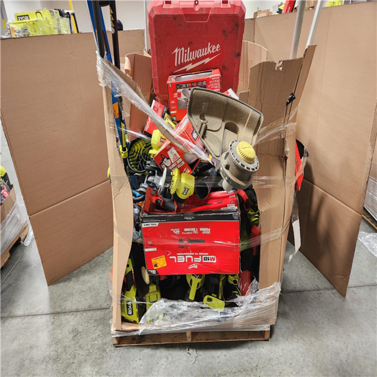 CALIFORNIA AS -IS  TOOL PALLET