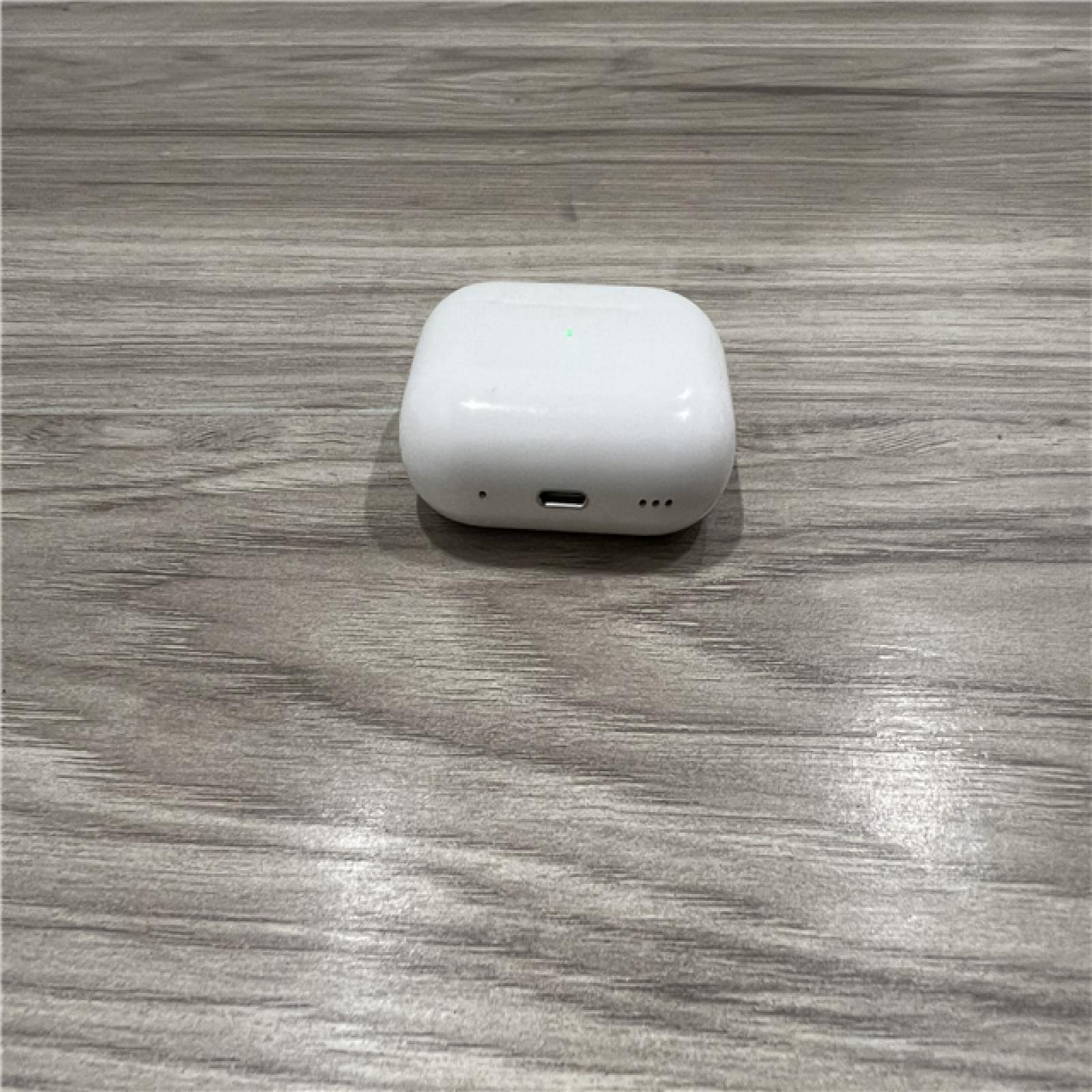 AS-IS Apple AirPods Pro (2nd Generation) with the (Lightning version) MagSafe Charging Case