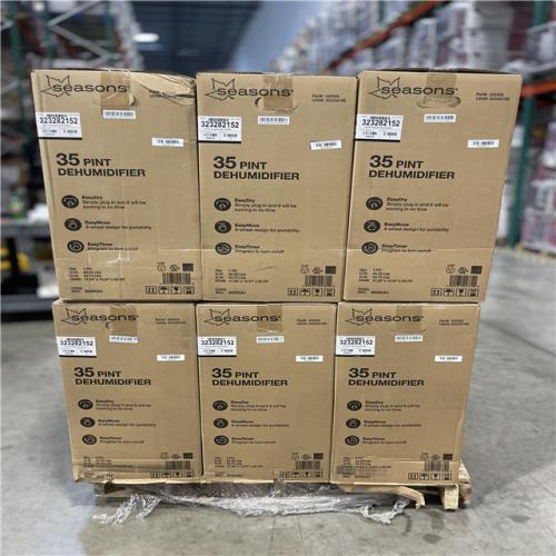 DALLAS LOCATION - SEASONS 35 PINT DEHUMIDIFIER PALLET-(18 UNITS)