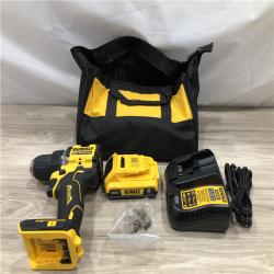 AS-IS DEWALT Atomic 20V Lithium-Ion Cordless Compact 1/2 in. Drill/Driver Kit