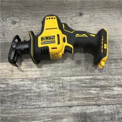 AS-IS DEWALT Atomic 20-Volt Maximum Cordless Brushless Compact Reciprocating Saw Kit