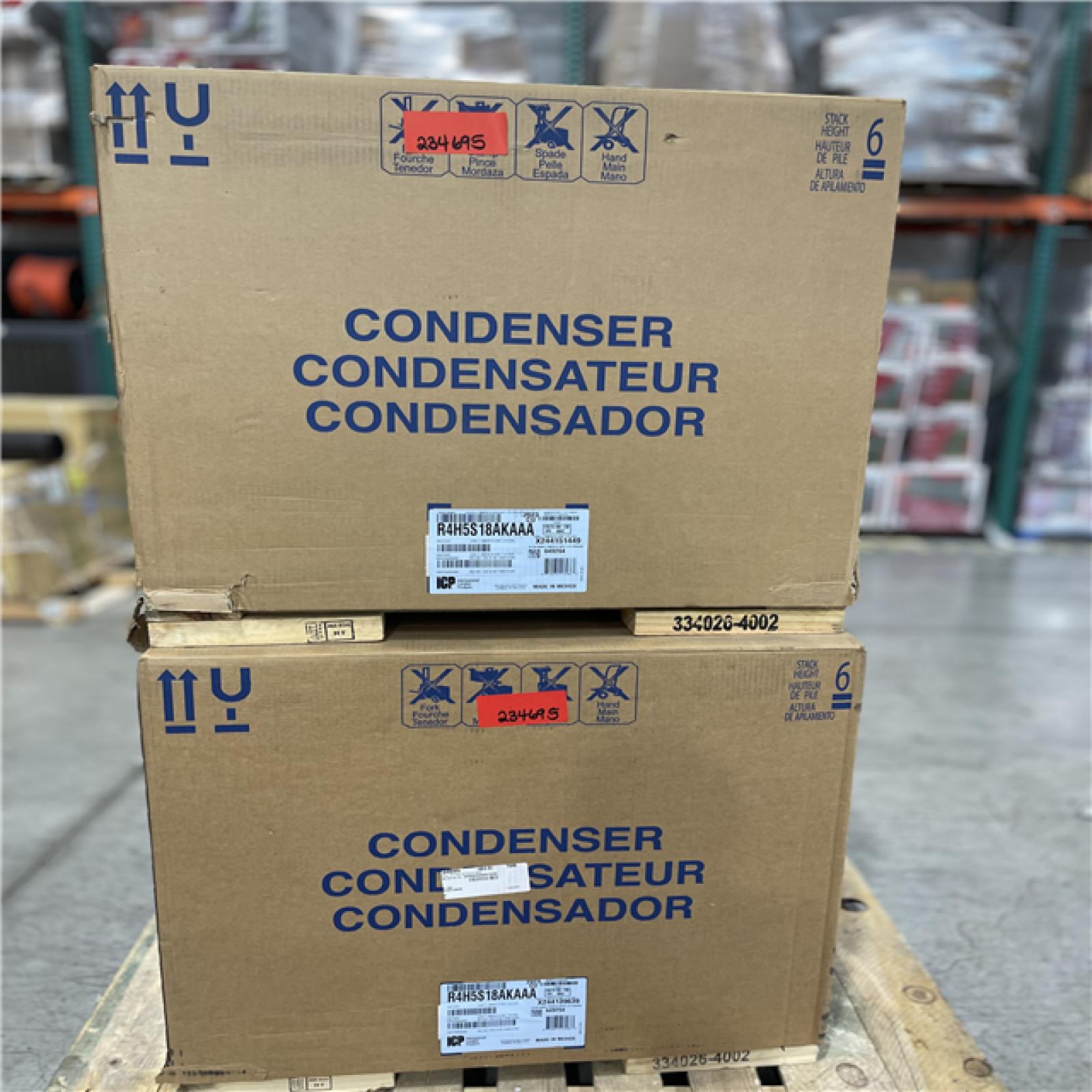 DALLAS LOCATION - Smartcomfort® by Carrier 1.5 Ton 14.3 Seer2 Heat Pump PALLET-(2 UNITS)