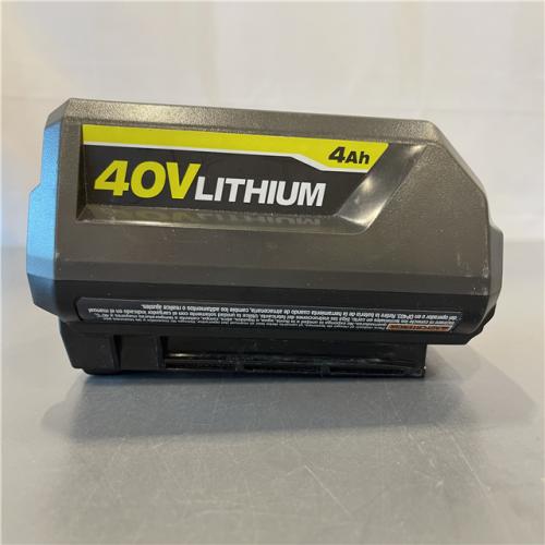 AS-IS - RYOBI 40-Volt Lithium-Ion 4 Ah High Capacity Battery