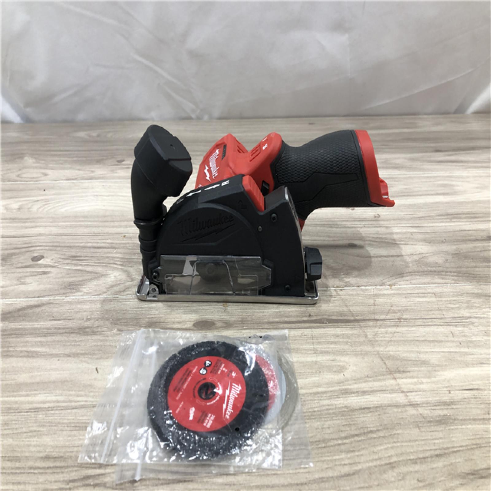 AS-IS Milwaukee M12 FUEL 12V Lithium-Ion Cordless 3 in. Cut Off Saw (Tool-Only)