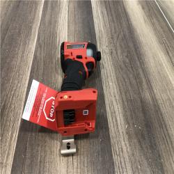 AS-IS Milwaukee FUEL ONE-KEY 18V Lithium-Ion Brushless Cordless 1/4 in. Hex Impact Driver (Tool-Only)