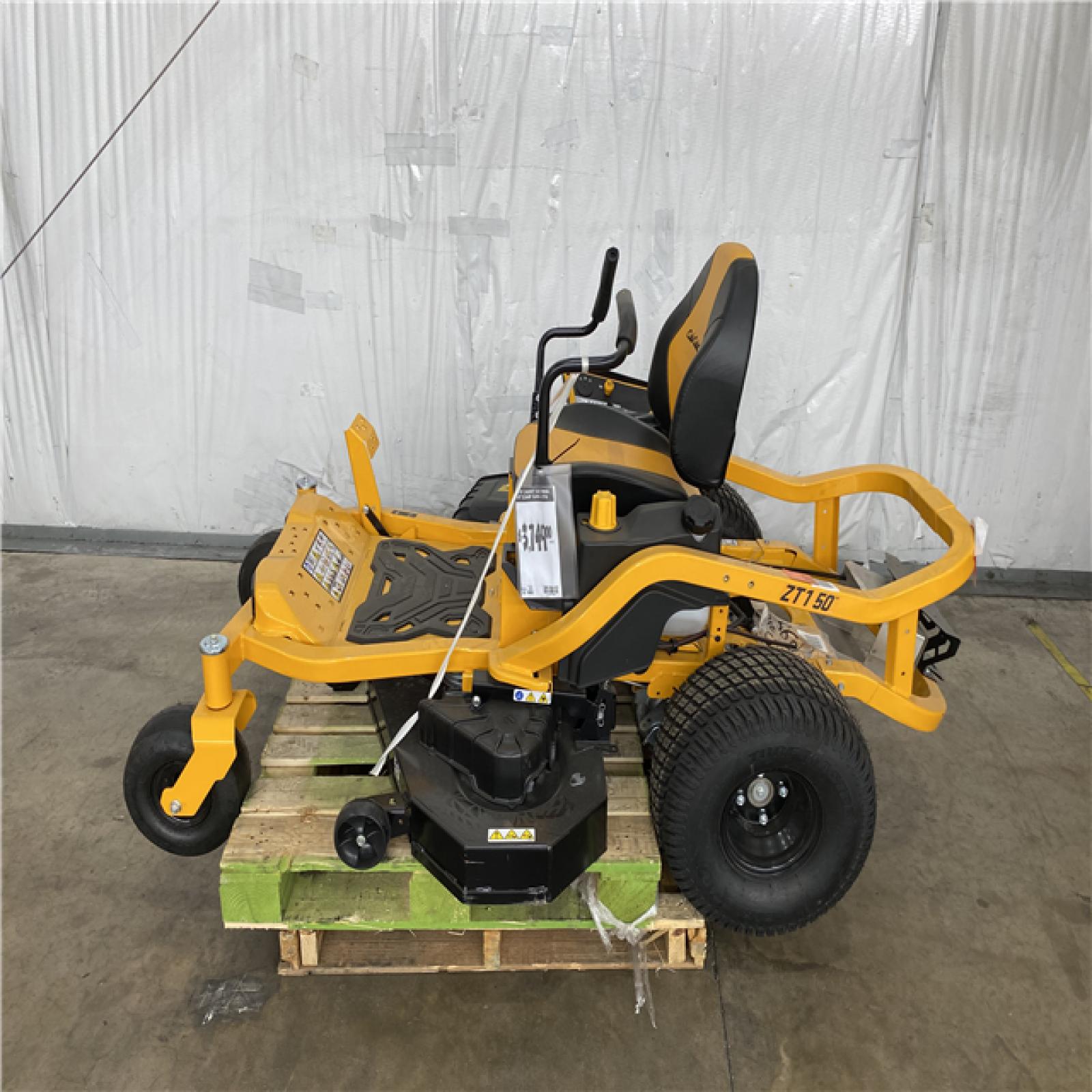 Houston Location - AS-IS Cub Cadet ZT1 50'' Riding Mower (No Motor)