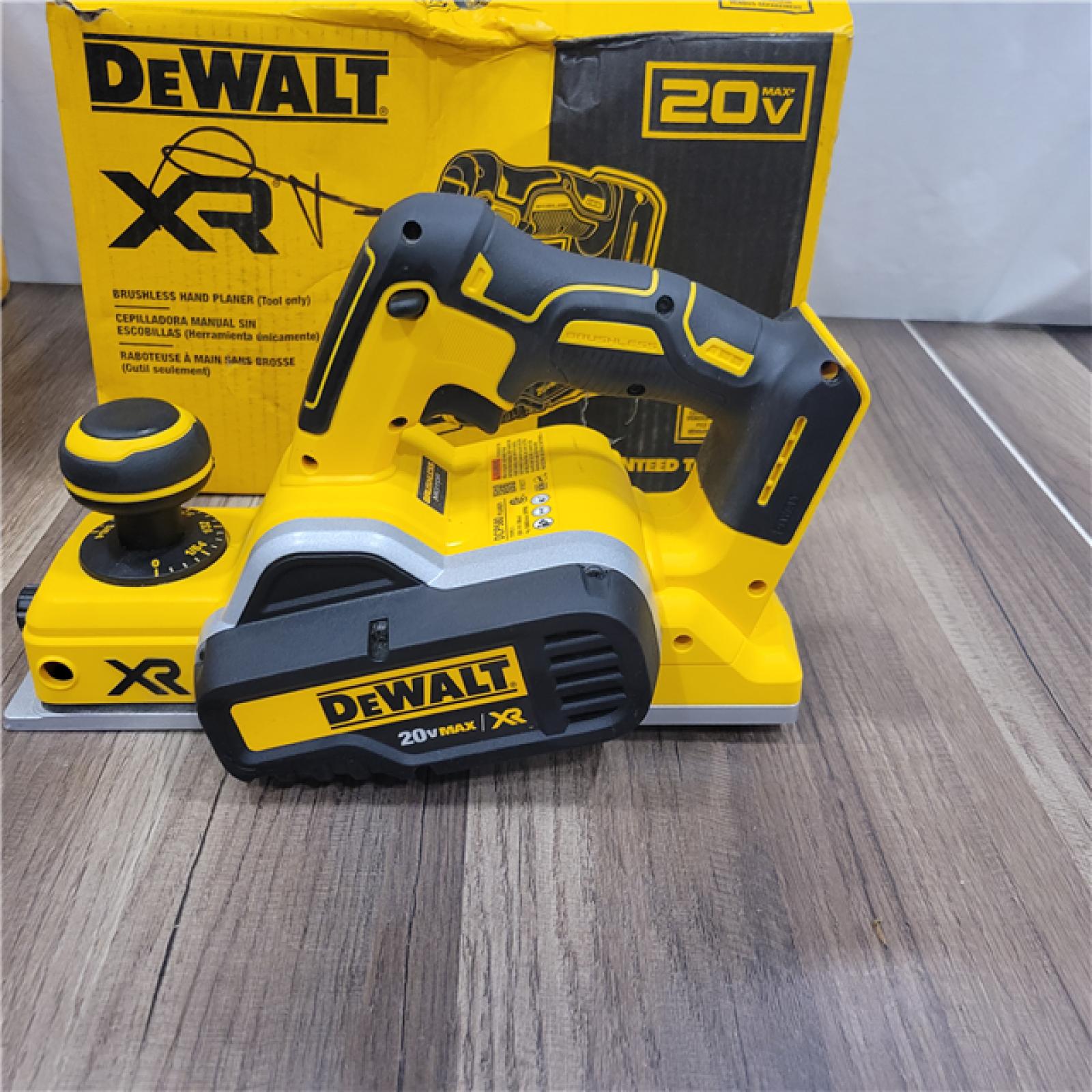 AS-IS DEWALT DCP580B 20V MAX Lithium Ion Brushless Planer