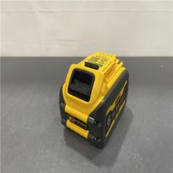 AS-IS - DEWALT FLEXVOLT 20V/60V MAX Lithium-Ion 6.0Ah Battery Pack with 6 Amp Output Charger