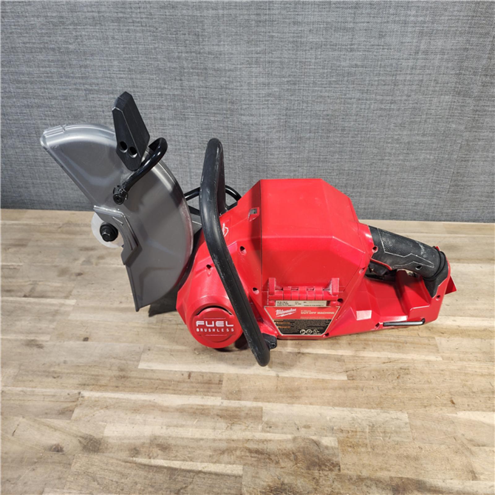 HOUSTON LOCATION - AS-IS Milwaukee M18 FUEL 9 Cut-Off Saw with ONE-KEY (TOOL ONLY)