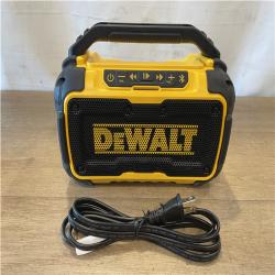 AS-IS DEWALT 20V MAX Cordless Bluetooth Speaker (Tool Only)
