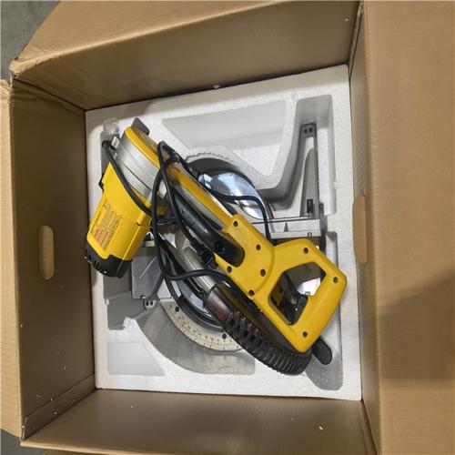 AS-IS - DeWalt 15 Amp Corded 12 in. Compound Double Bevel Miter Saw