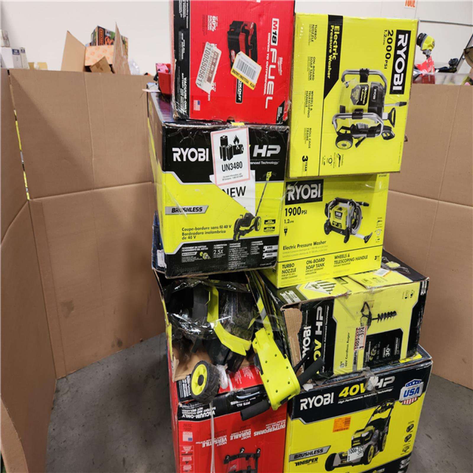 California AS-IS TOOL PALLET
