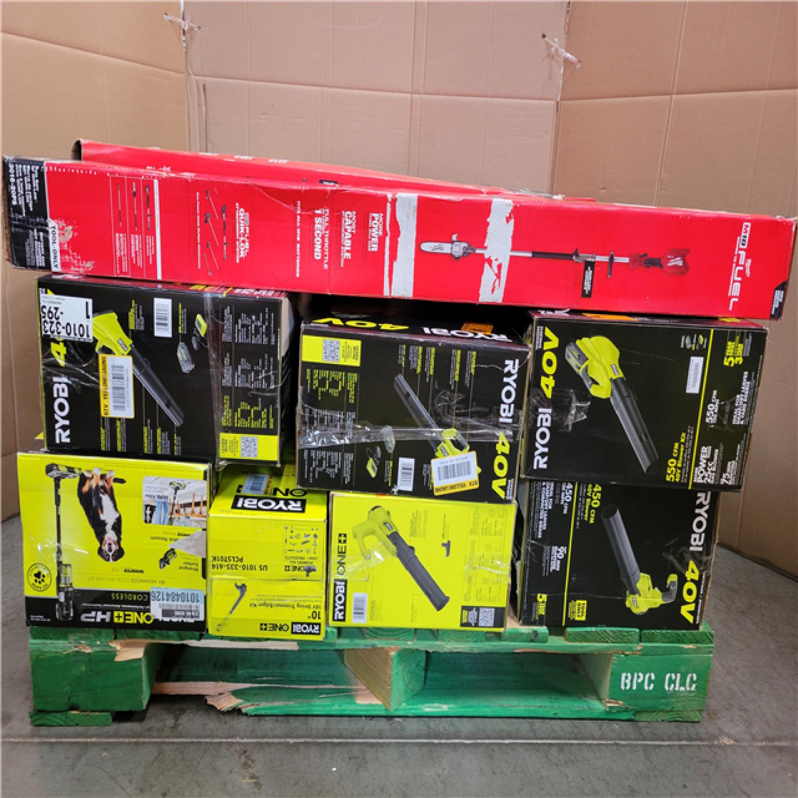 CALIFORNIA AS-IS TOOL PALLET