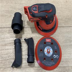 AS-IS Milwaukee FUEL 12V Lithium-Ion Brushless Cordless 6 in. Random Orbital Sander (3/16 in. Orbit) Tool-Only