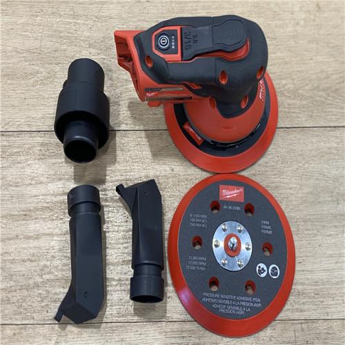 AS-IS Milwaukee FUEL 12V Lithium-Ion Brushless Cordless 6 in. Random Orbital Sander (3/16 in. Orbit) Tool-Only