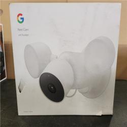 Phoenix NEW Google Nest Cam with Floodlight - Wired Outdoor Smart Home Security Camera