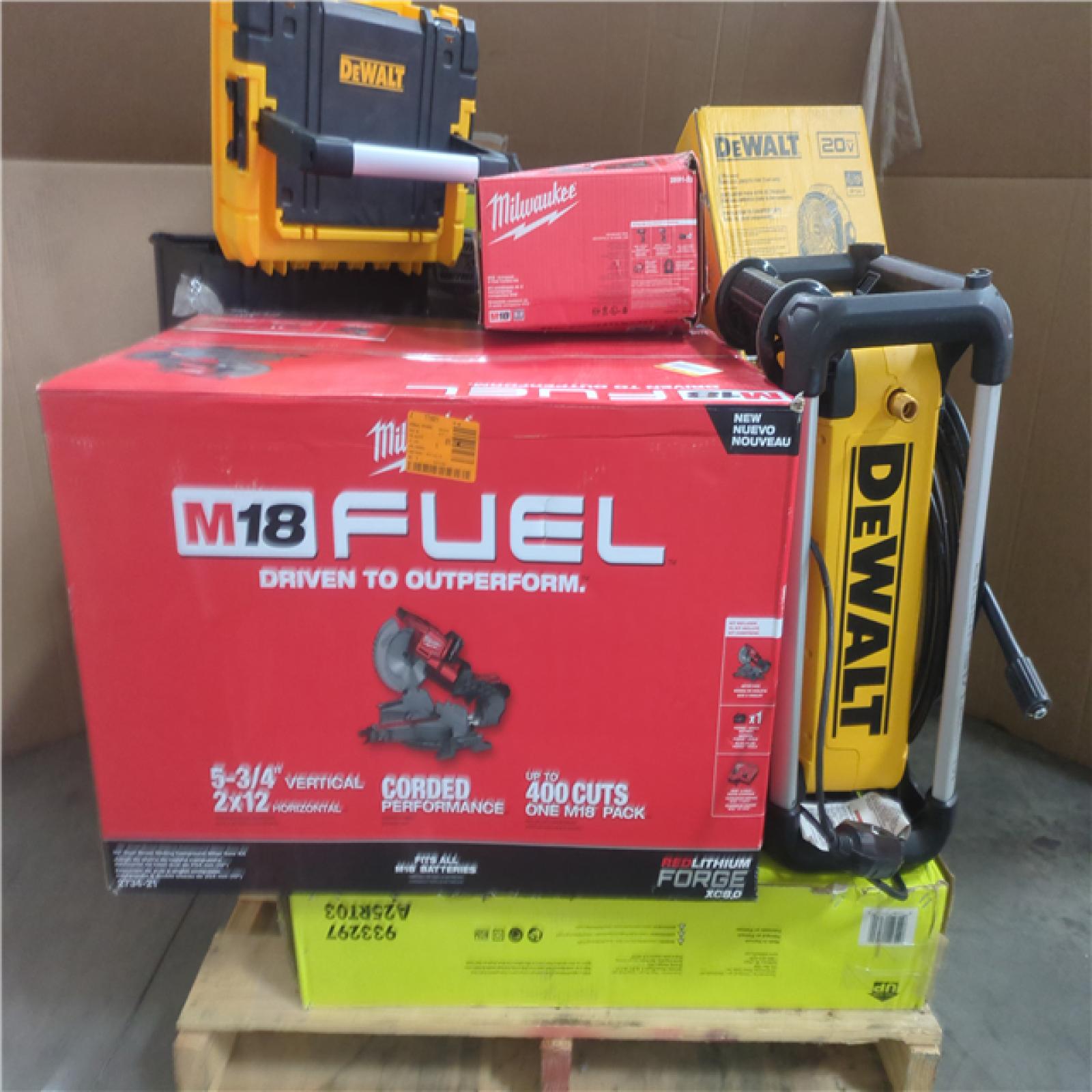 CALIFORNIA AS-IS TOOL PALLET