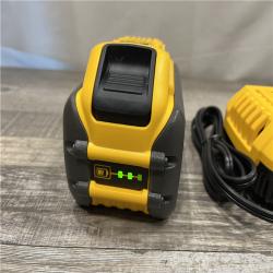 AS-IS DEWALT 20V/60V MAX FLEXVOLT Lithium-Ion 9.0Ah Battery and Charger Starter Kit