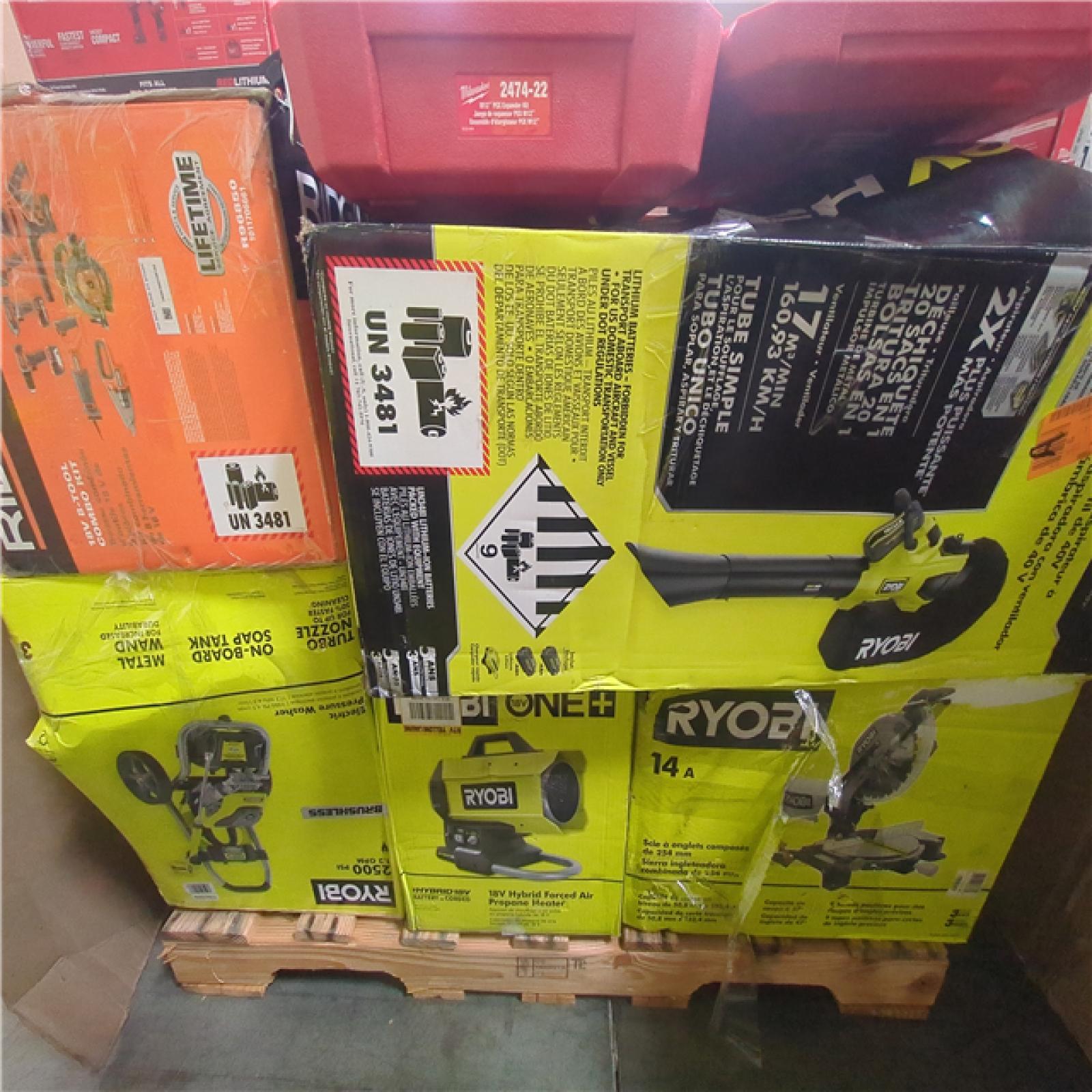 CALIFORNIA AS-IS TOOL PALLET