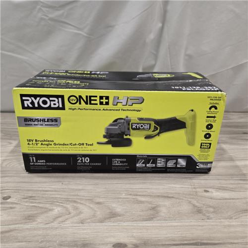 NEW! - ONE+ HP 18V Brushless Cordless 4-1/2 in. Angle Grinder (Tool Only)