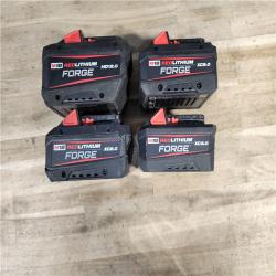 HOUSTON LOCATION - AS-IS MILWAUKEE FORGE BATTERY PACK QTY - 4