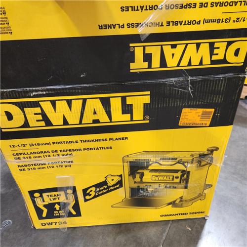 As-Is DEWALT 15 Amp Corded 12.5 in. Bench Planer