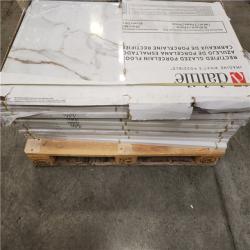 Phoenix Daltile Renner Marble Ash 24 in. x 48 in. Polished Porcelain Floor and Wall Tile (201 sq. ft. /13 case)