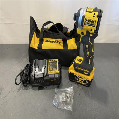 AS-IS - DeWalt 20V MAX ATOMIC 1/4 in. Cordless Brushless 3-Speed Impact Driver Kit