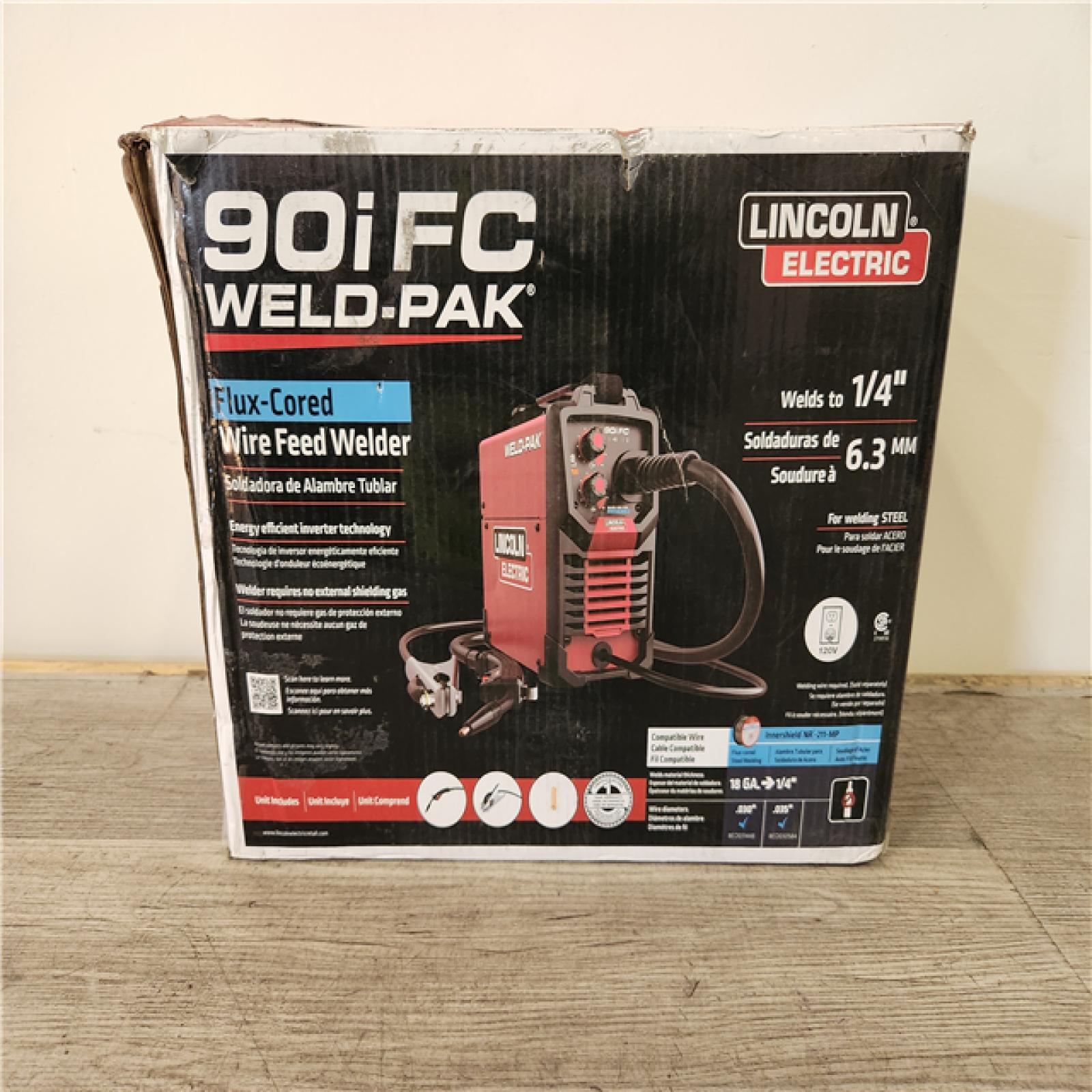 Phoenix Location Lincoln Electric WELD-PAK 90i FC Flux-Cored Wire Feeder Welder