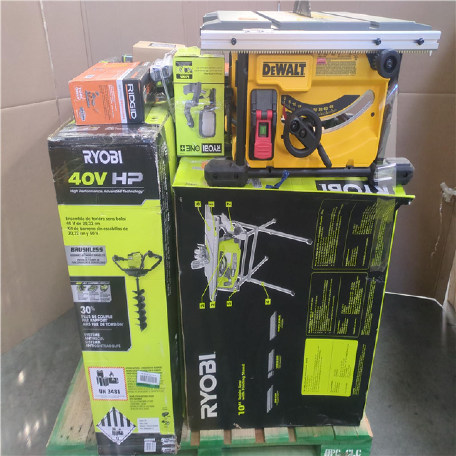 CALIFORNIA AS-IS TOOL PALLET