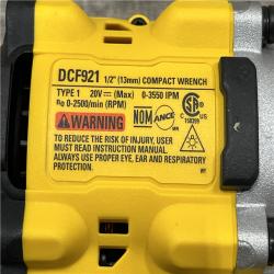 AS-IS DEWALT ATOMIC 20V MAX Cordless Brushless 1/2 in. Variable Speed Impact Wrench (Tool Only)