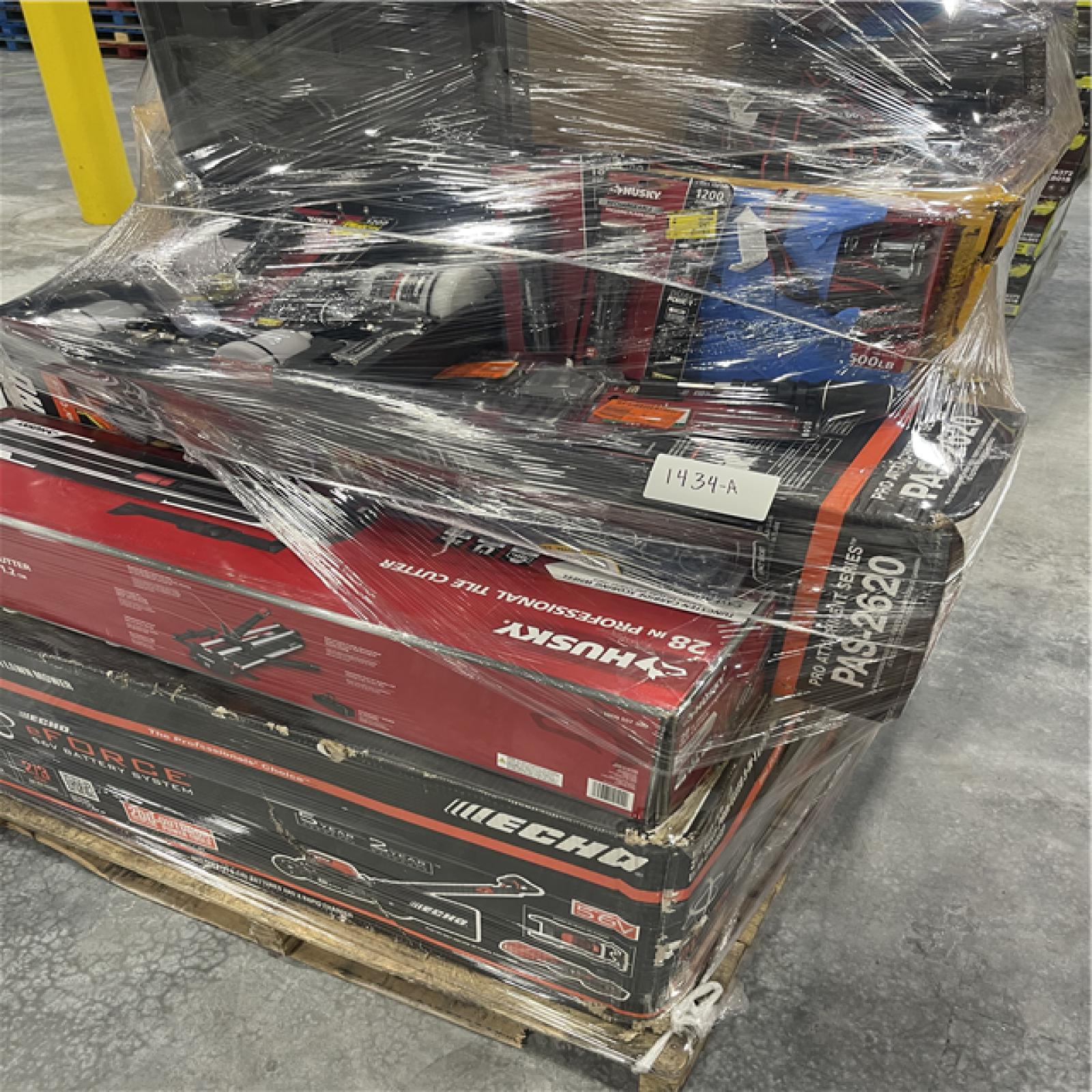 Atlanta Location As-Is Tools and More Partial Truckload (13 Pallets) 1434-A